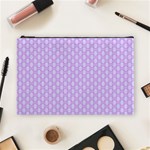 Soft Pattern Lilac Cosmetic Bag (Large) Front