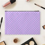 Soft Pattern Lilac Cosmetic Bag (Large) Back