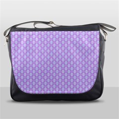 Soft Pattern Lilac Messenger Bag by PatternFactory