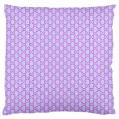 Soft Pattern Lilac Large Cushion Case (one Side) by PatternFactory