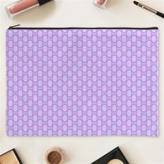 Soft Pattern Lilac Cosmetic Bag (xxxl) by PatternFactory