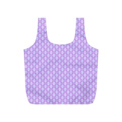 Soft Pattern Lilac Full Print Recycle Bag (s) by PatternFactory