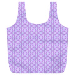 Soft Pattern Lilac Full Print Recycle Bag (xl) by PatternFactory