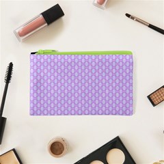 Soft Pattern Lilac Cosmetic Bag (xs) by PatternFactory