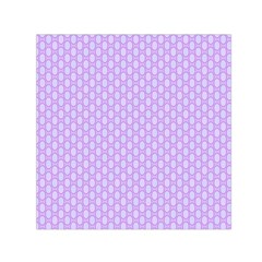 Soft Pattern Lilac Small Satin Scarf (square) by PatternFactory