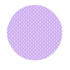 Soft Pattern Lilac Mini Round Pill Box (pack Of 3) by PatternFactory