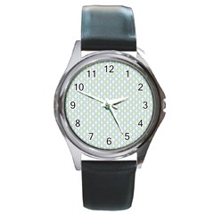 Soft Pattern Super Pastel Round Metal Watch