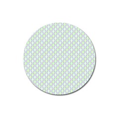 Soft Pattern Super Pastel Magnet 3  (round) by PatternFactory