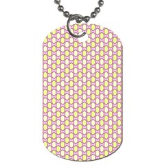 Soft Pattern Rose Dog Tag (one Side) by PatternFactory