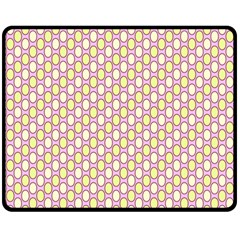 Soft Pattern Rose Fleece Blanket (medium)  by PatternFactory