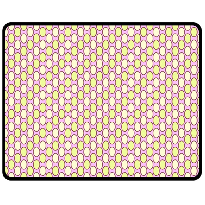 Soft Pattern Rose Double Sided Fleece Blanket (Medium) 