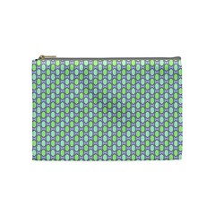 Soft Pattern Aqua Cosmetic Bag (medium) by PatternFactory