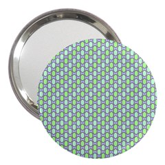 Soft Pattern Aqua 3  Handbag Mirrors by PatternFactory