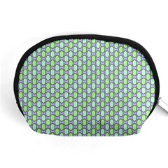 Soft Pattern Aqua Accessory Pouch (medium) by PatternFactory