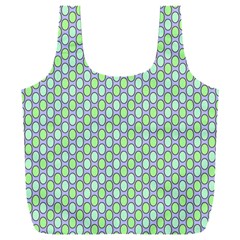 Soft Pattern Aqua Full Print Recycle Bag (XXL)