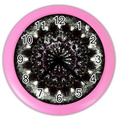 Moody Mandala Color Wall Clock by MRNStudios