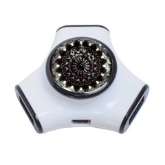 Moody Mandala 3-port Usb Hub by MRNStudios