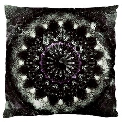 Moody Mandala Standard Flano Cushion Case (one Side) by MRNStudios