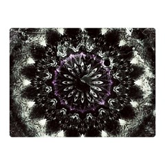 Moody Mandala Double Sided Flano Blanket (mini)  by MRNStudios