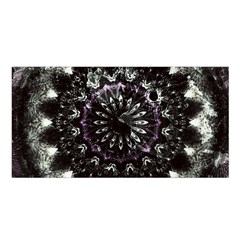 Moody Mandala Satin Shawl by MRNStudios