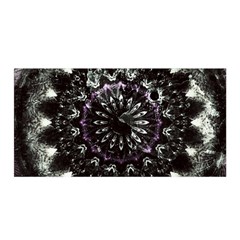 Moody Mandala Satin Wrap by MRNStudios