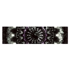 Moody Mandala Satin Scarf (oblong) by MRNStudios