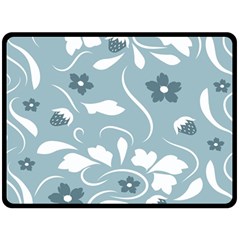 Folk Flowers Pattern Floral Surface Design Seamless Pattern Fleece Blanket (large)  by Eskimos