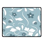 Folk flowers pattern Floral surface design Seamless pattern Fleece Blanket (Small) 50 x40  Blanket Front