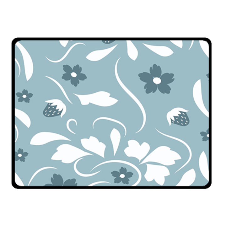 Folk flowers pattern Floral surface design Seamless pattern Fleece Blanket (Small)