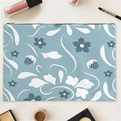 Folk Flowers Pattern Floral Surface Design Seamless Pattern Cosmetic Bag (xxl) by Eskimos