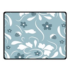 Folk Flowers Pattern Floral Surface Design Seamless Pattern Double Sided Fleece Blanket (small)  by Eskimos