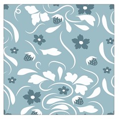 Folk Flowers Pattern Floral Surface Design Seamless Pattern Large Satin Scarf (square) by Eskimos