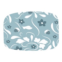 Folk Flowers Pattern Floral Surface Design Seamless Pattern Mini Square Pill Box by Eskimos