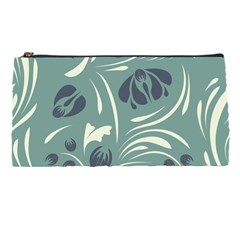 Folk Flowers Pattern Floral Surface Design Seamless Pattern Pencil Case by Eskimos