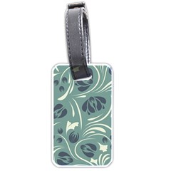 Folk Flowers Pattern Floral Surface Design Seamless Pattern Luggage Tag (one Side) by Eskimos