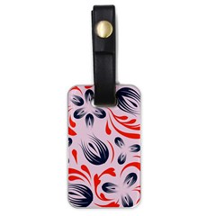 Folk Flowers Pattern Floral Surface Design Seamless Pattern Luggage Tag (one Side) by Eskimos