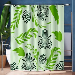 Folk Flowers Pattern Floral Surface Design Seamless Pattern Shower Curtain 60  X 72  (medium)  by Eskimos