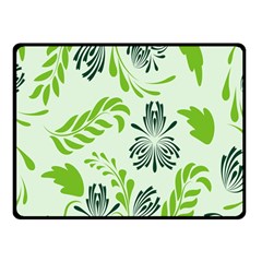 Folk Flowers Pattern Floral Surface Design Seamless Pattern Double Sided Fleece Blanket (small)  by Eskimos