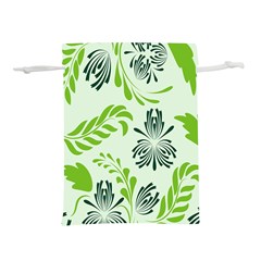 Folk Flowers Pattern Floral Surface Design Seamless Pattern Lightweight Drawstring Pouch (s) by Eskimos