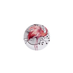 Watercolor Flamingo 1  Mini Magnets by webstylecreations