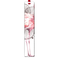 Watercolor Flamingo Large Book Marks by webstylecreations