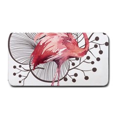 Watercolor Flamingo Medium Bar Mats by webstylecreations