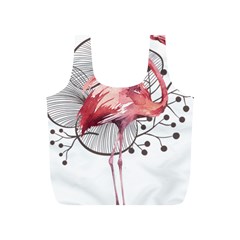 Watercolor Flamingo Full Print Recycle Bag (s)