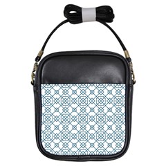 Arabic Vector Seamless Pattern Girls Sling Bag