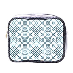 Arabic Vector Seamless Pattern Mini Toiletries Bag (one Side) by webstylecreations