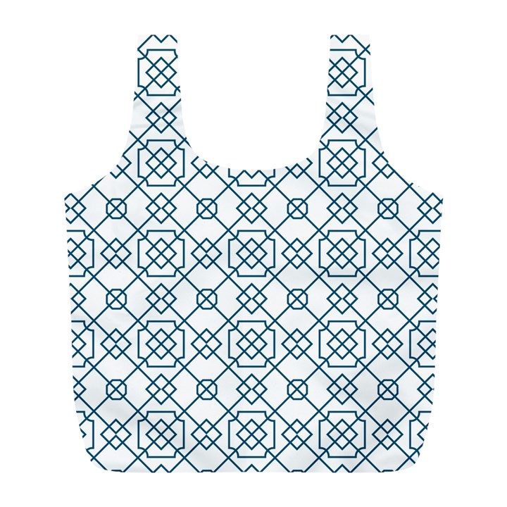 Arabic Vector Seamless Pattern Full Print Recycle Bag (L)