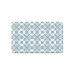 Arabic Vector Seamless Pattern Magnet (name Card) by webstylecreations