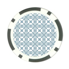 Arabic Vector Seamless Pattern Poker Chip Card Guard (10 Pack) by webstylecreations