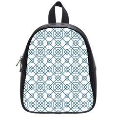 Arabic Vector Seamless Pattern School Bag (small) by webstylecreations