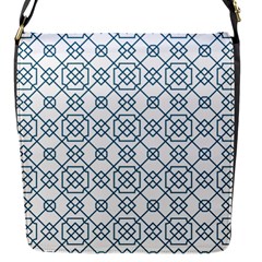 Arabic Vector Seamless Pattern Flap Closure Messenger Bag (s) by webstylecreations